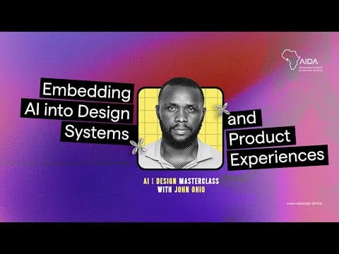 Embedding AI into Design Systems and Product Experiences / John Ohio — video thumbnail