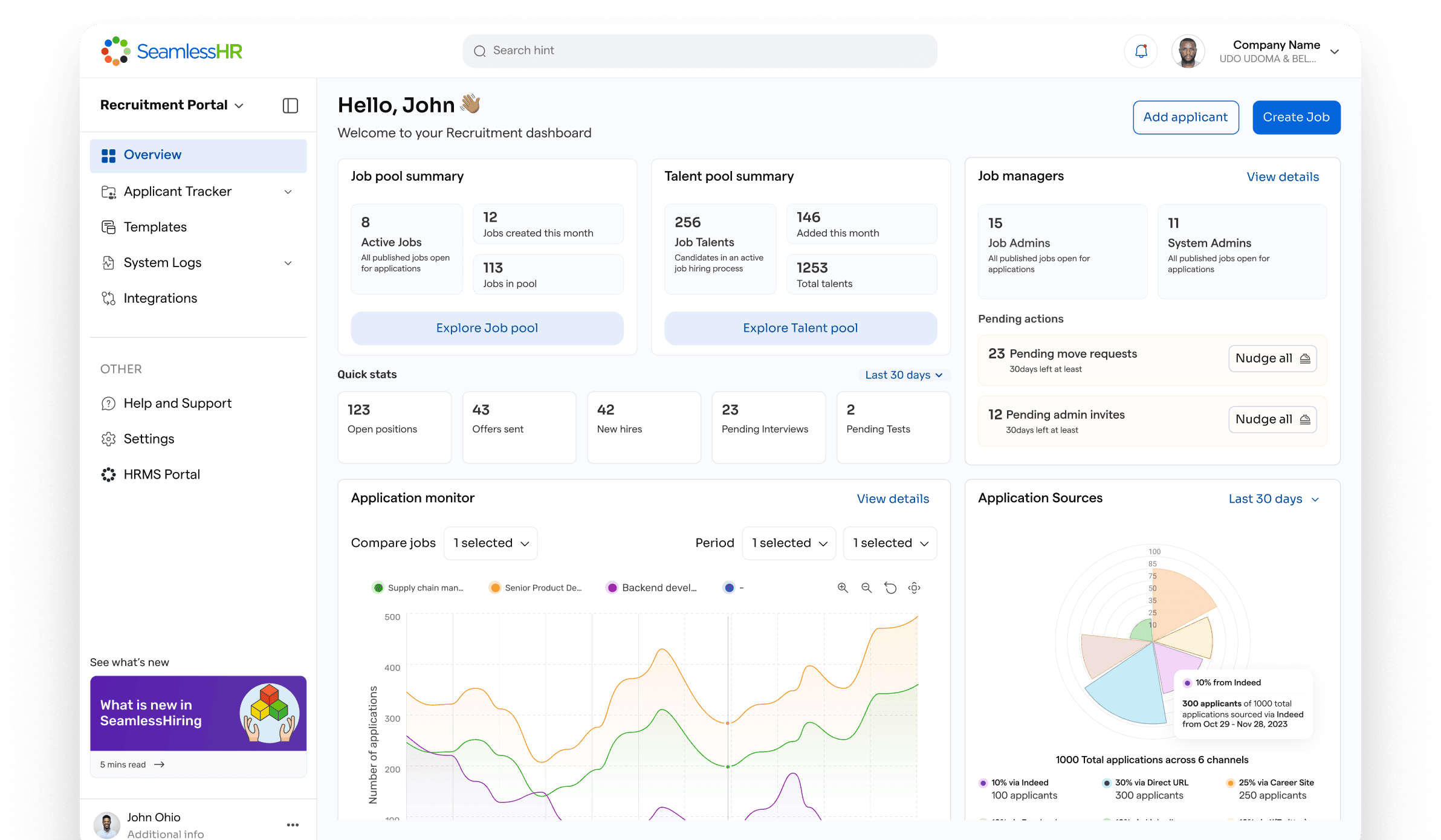 SeamlessHiring 2.0 product overview