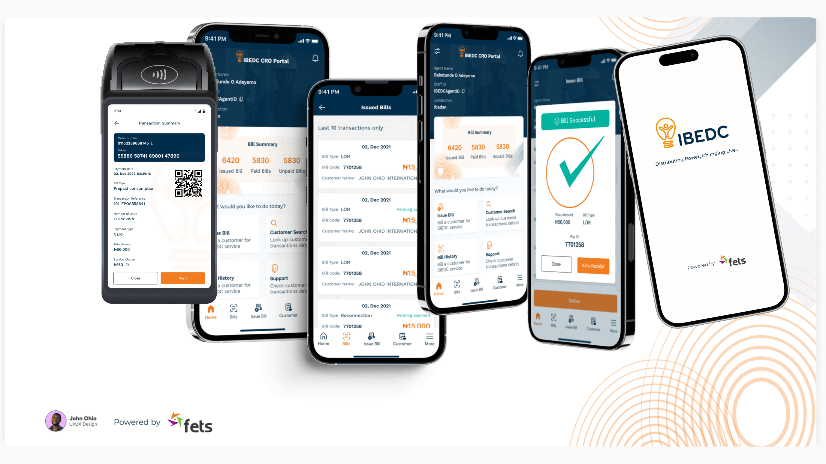 IBEDC — unified billing system case study header