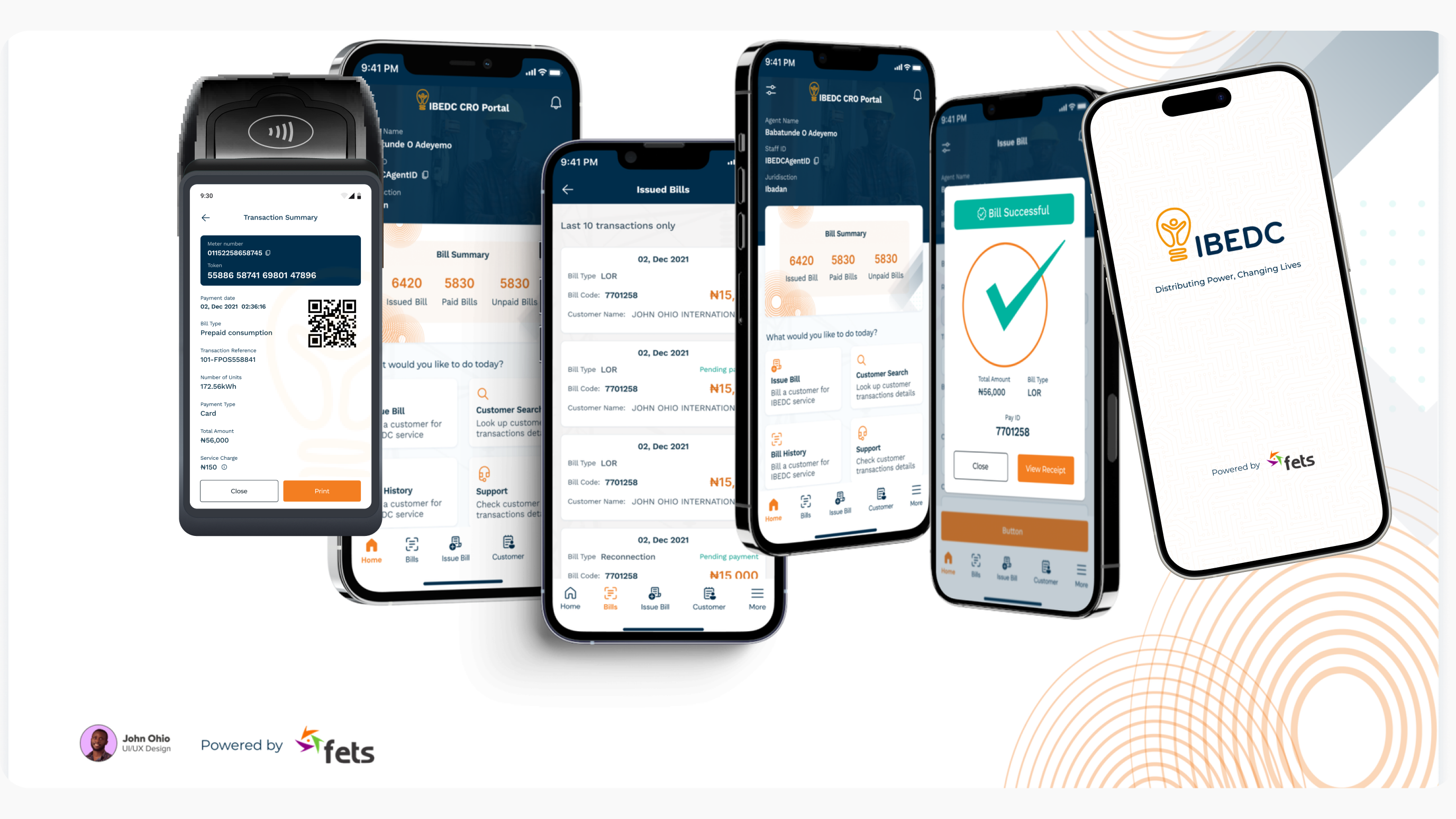 IBEDC — unified billing system case study header