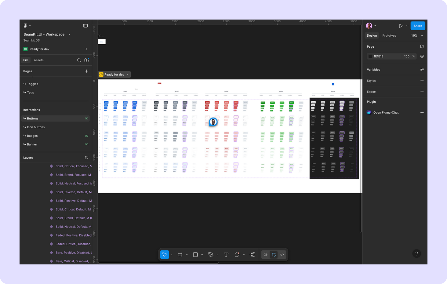 Snapshot of Seamkit component file