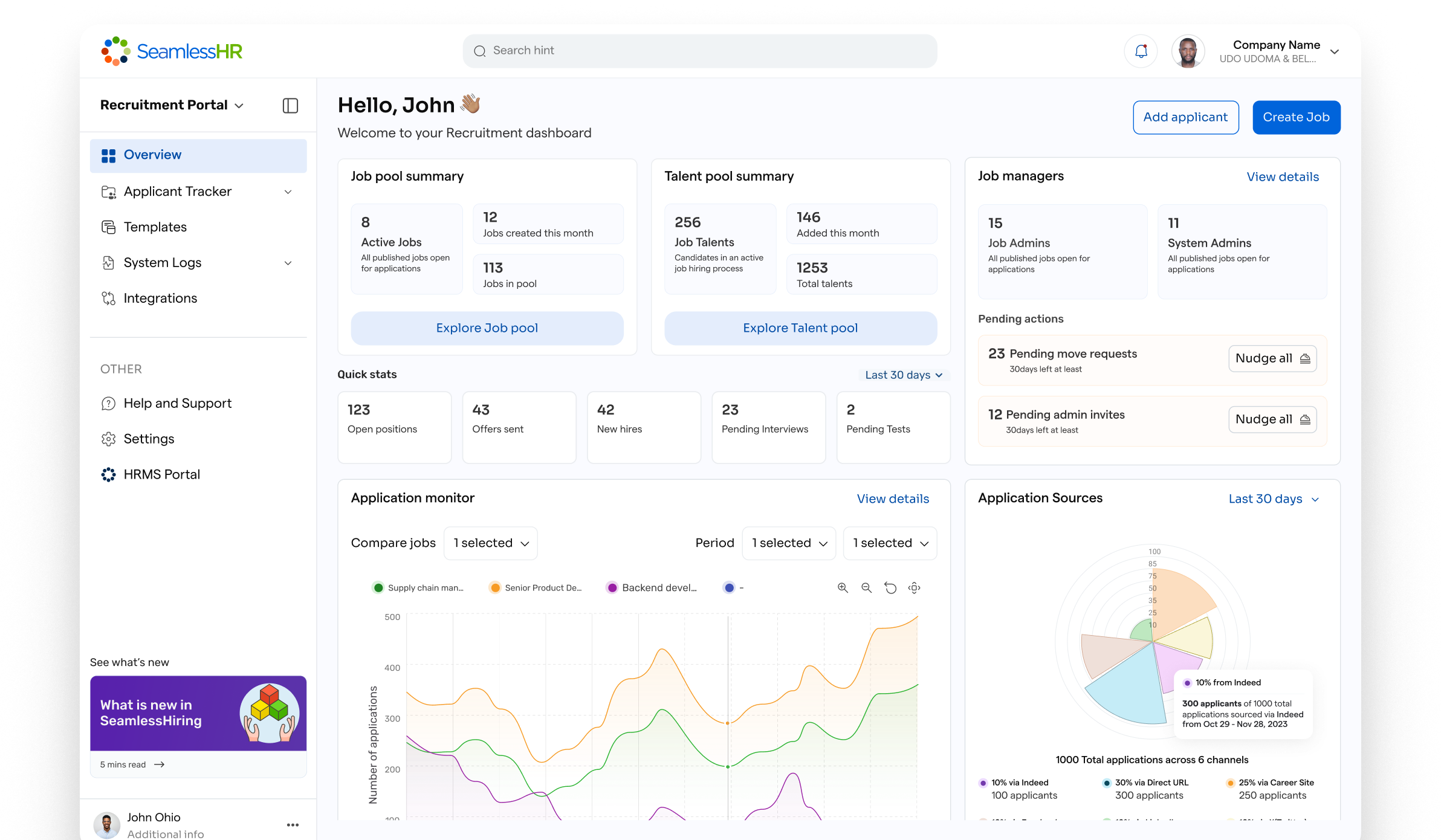 SeamlessHiring 2.0 product overview